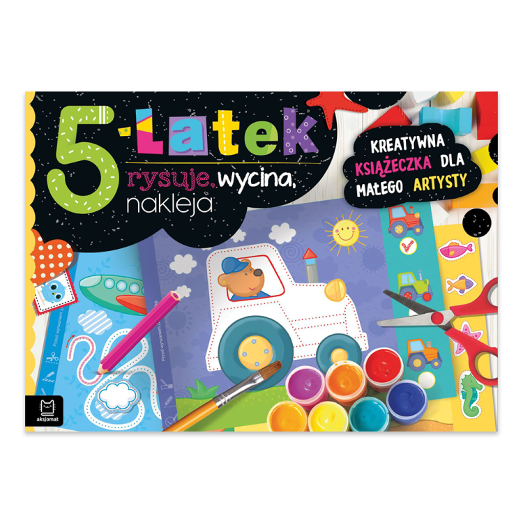 5-latek rysuje, wycina, nakleja. Kreatywna książeczka dla małego artysty.png