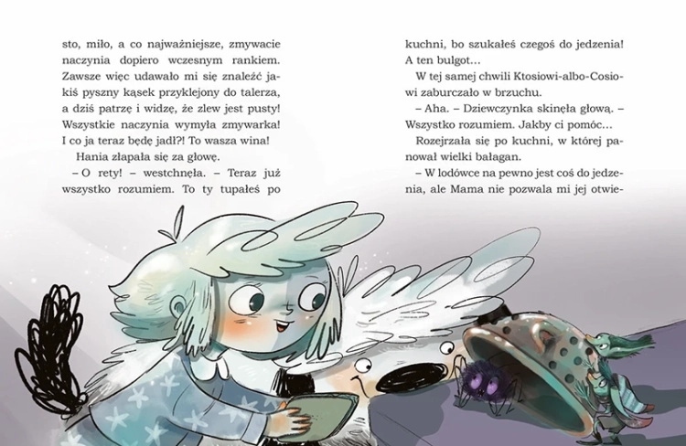 Ktoś albo coś. Hania i kudłaty pies. Tom 16.webp
