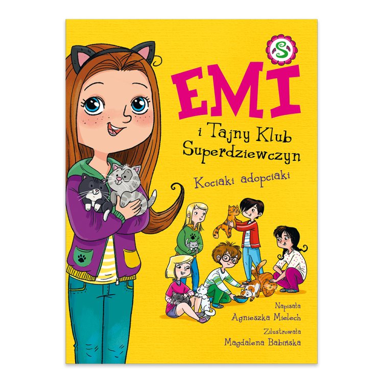 Kociaki adopciaki. Emi i Tajny Klub Superdziewczyn. Tom 14.png