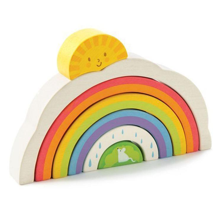 Drewniana zabawka - Tęcza, Tender Leaf Toys.png