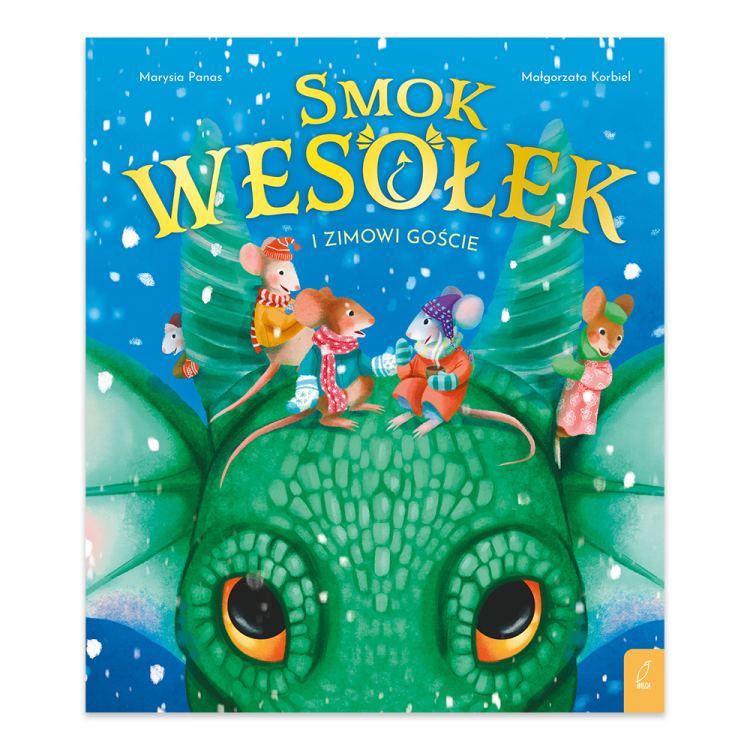 Smok Wesołek i zimowi goście.png