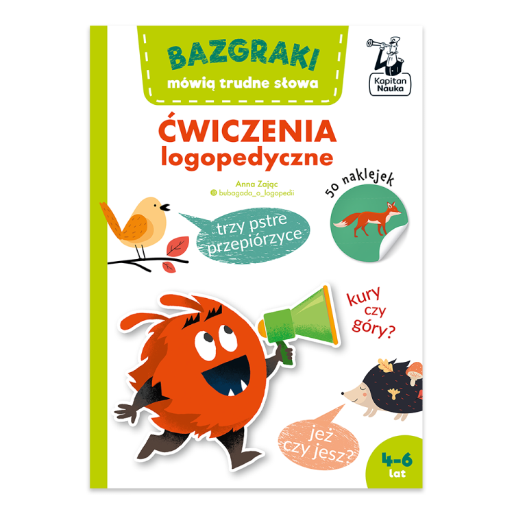 Bazgraki mówią trudne słowa. Ćwiczenia logopedyczne. Bazgraki.png