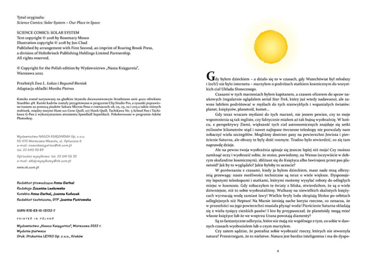 Układ Słoneczny. Nasze miejsce w kosmosie. Naukomiks3.png
