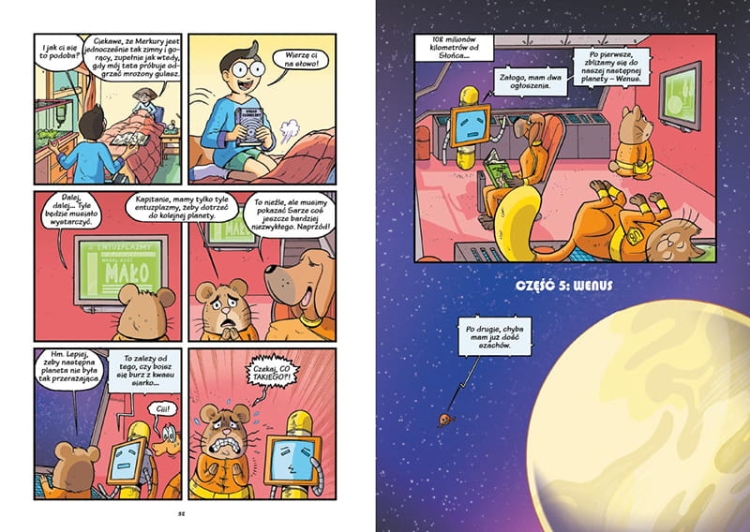Układ Słoneczny. Nasze miejsce w kosmosie. Naukomiks4.png