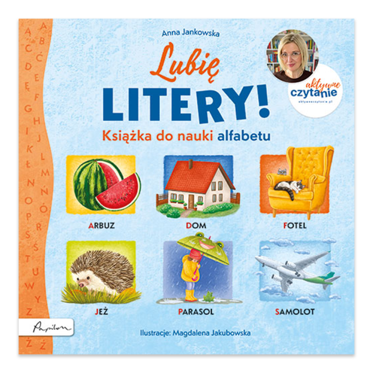 Aktywne Czytanie. Lubię litery! Książka do nauki alfabetu.png