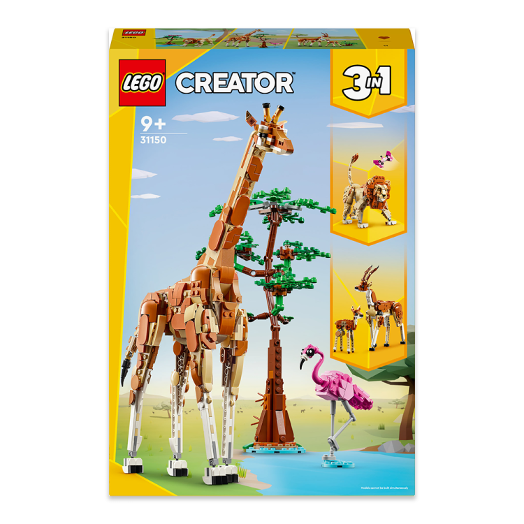 LEGO Creator Dzikie zwierzęta z safari 31150.png