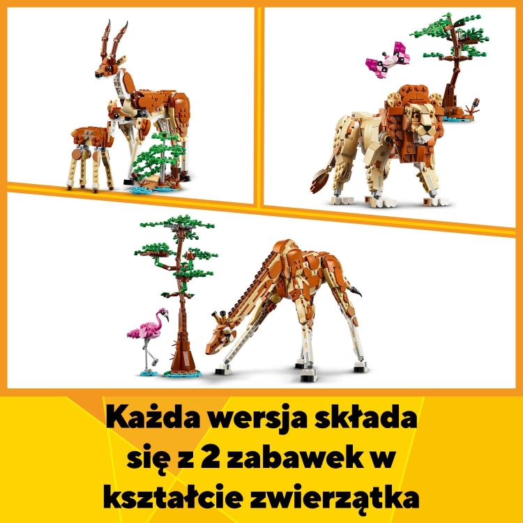 LEGO Creator Dzikie zwierzęta z safari 311505.jpg