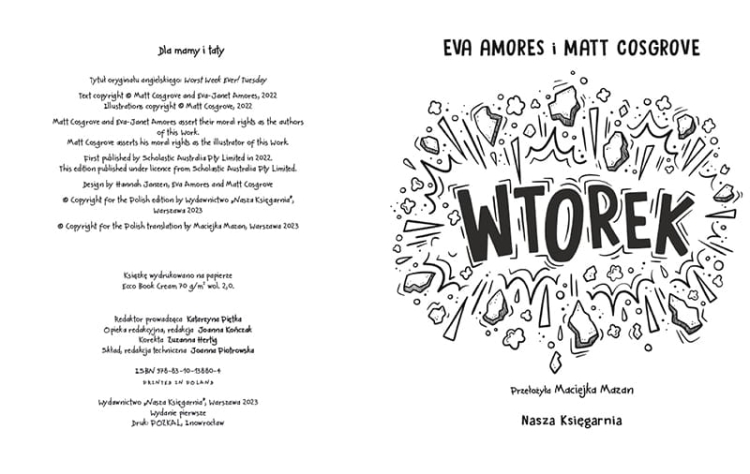 Wtorek. Najgorszy tydzień życia. Tom 22.png