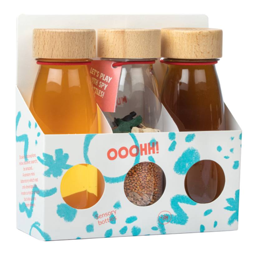 Petit Boum, Zestaw 3 Butelek sensorycznych - LAS.png