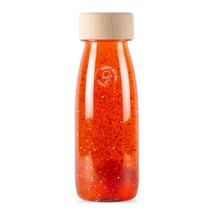 Petit Boum, Butelka sensoryczna FLOAT pomarańczowa.png