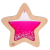 Petit Boum, sensoryczna GWIAZDA PINK świecąca w ciemności.png