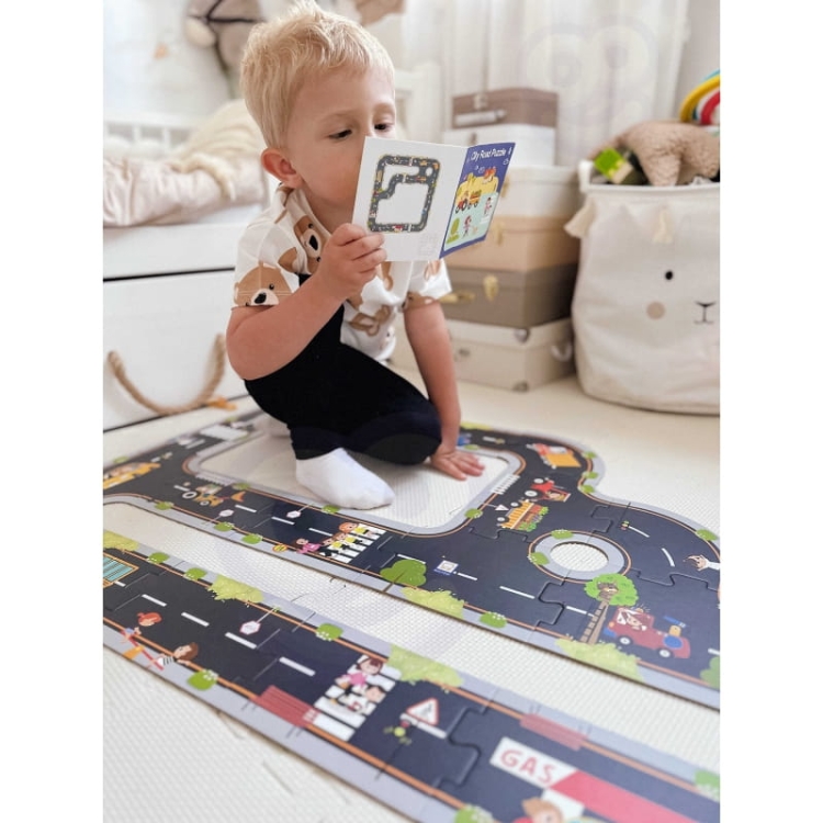 TOOKY TOY Droga Puzzle dla Dzieci Autostrada Makieta 21 el. Certyfikat FSC4.jpg