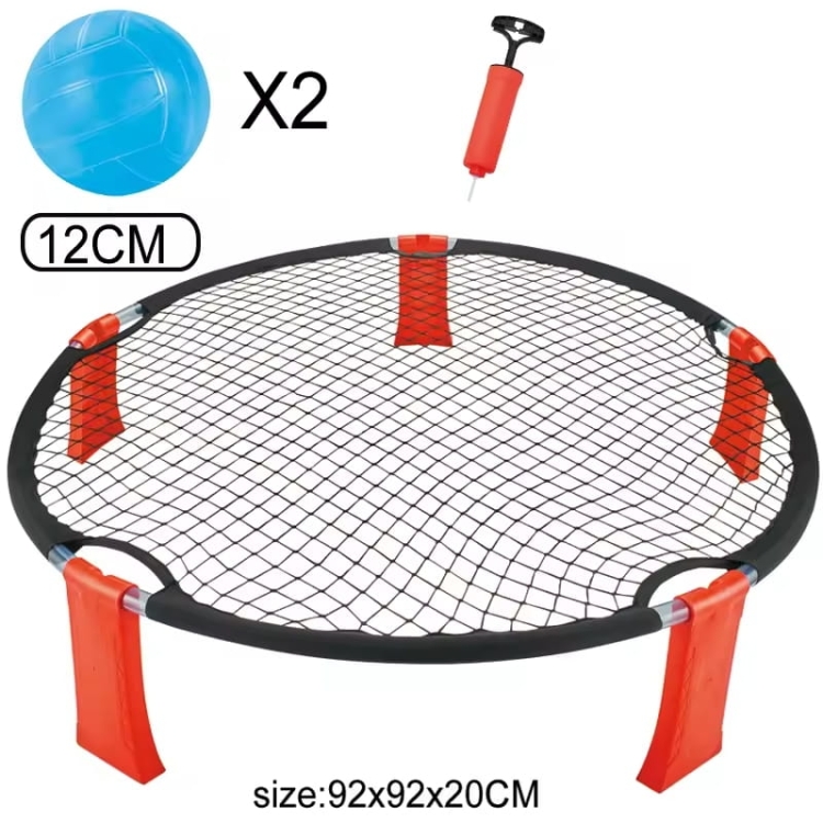 WOOPIE Smash Ball Gra Zręcznościowa Trampolina 2 Piłki Pompka4.jpg