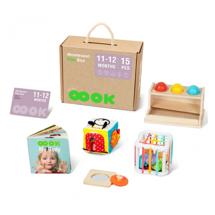 TOOKY TOY Box Pudełko XXL Montessori Edukacyjne 5w1 Sensoryczne 11-12 Mies.png