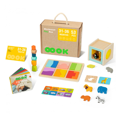 TOOKY TOY Box Pudełko XXL Montessori Edukacyjne 7w1 Sensoryczne 31-36 Mies.png