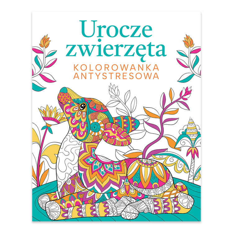 Urocze zwierzęta. Kolorowanka antystresowa.png