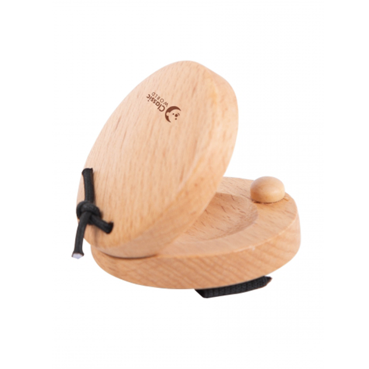CLASSIC WORLD EDU Drewniany Instrument Ręczny Kastaniet.png