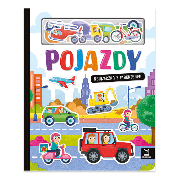 Pojazdy. Książeczka z magnesami.png