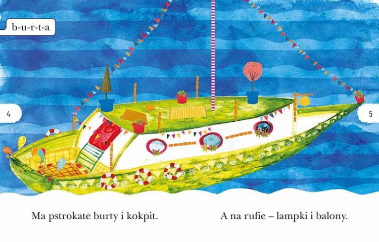 Statek gagatek. Czytam sobie. Poziom 13.png