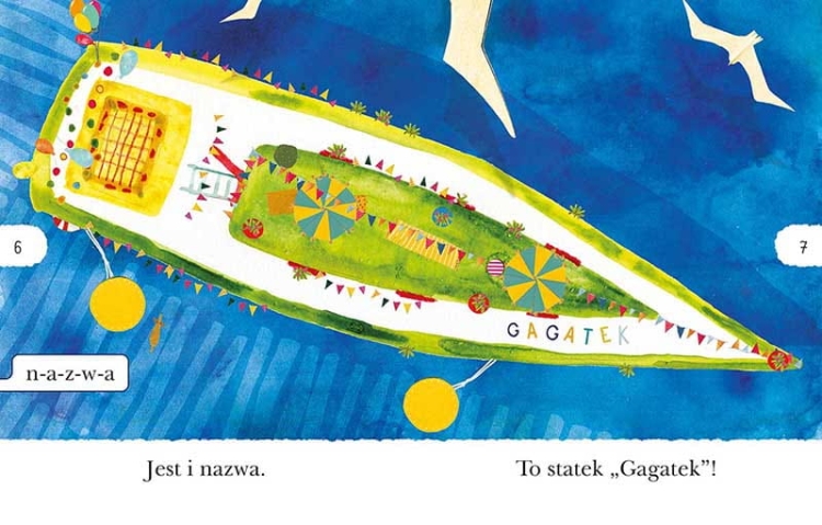 Statek gagatek. Czytam sobie. Poziom 14.png