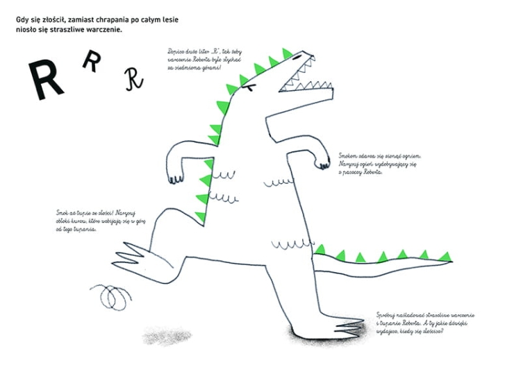 Smocza historia. Ćwiczenia rysunkowe dla czterolatków. Mądrale2.png