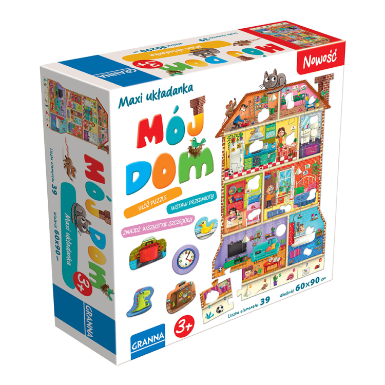 Puzzle Maxi układanka z dziurkami Mój dom Granna.png