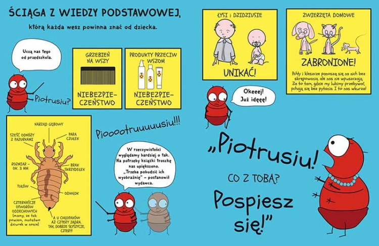 Wszy. Rodzinne przeprowadzki z głowy na głowę. Akademia mądrego dziecka. Chcę wiedzieć4.png