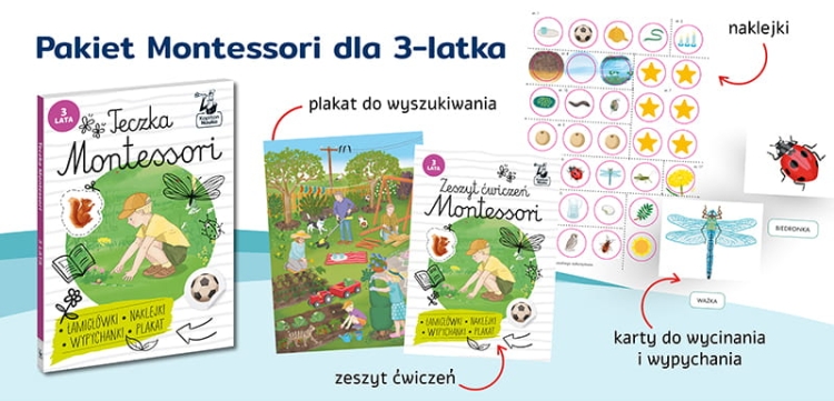 Teczka Montessori. 3 lata. Kapitan Nauka. Montessori2.png
