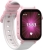 Smartwatch dla dziecka z funkcją lokalizacji GPS i trzema paskami KiDiZ Plus różowy1.png