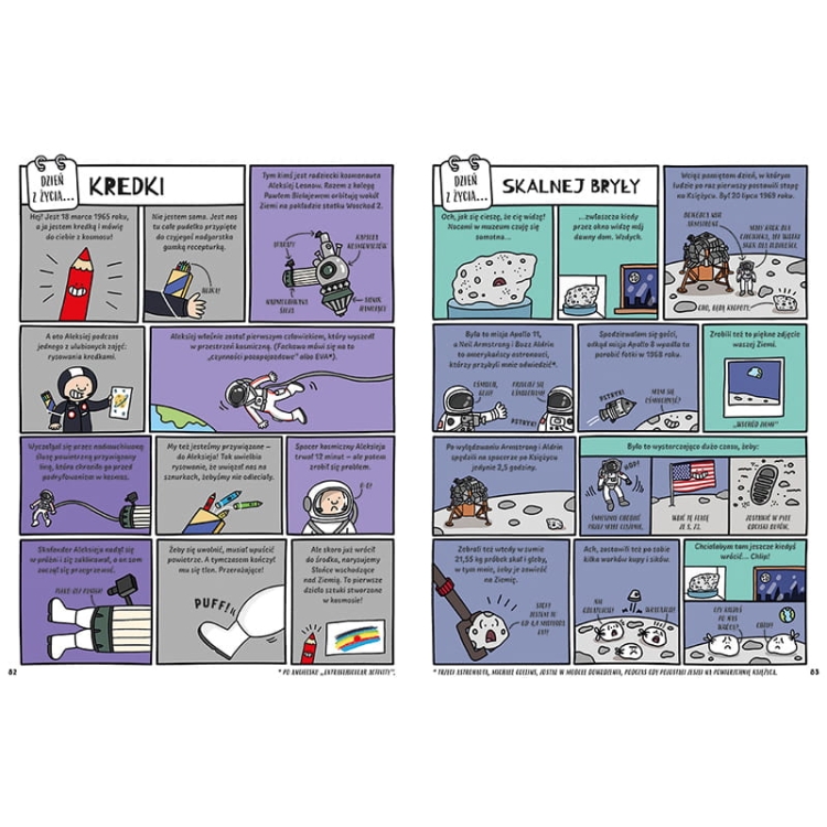 Dzień z życia astronauty, kosmicznej kupy i ziemskiej skorupy. Komiczne kompendium kosmiczne3.png