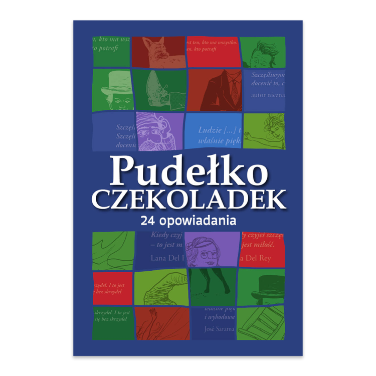 Pudełko czekoladek. 24 opowiadania. Książkowy kalendarz adwentowy.png