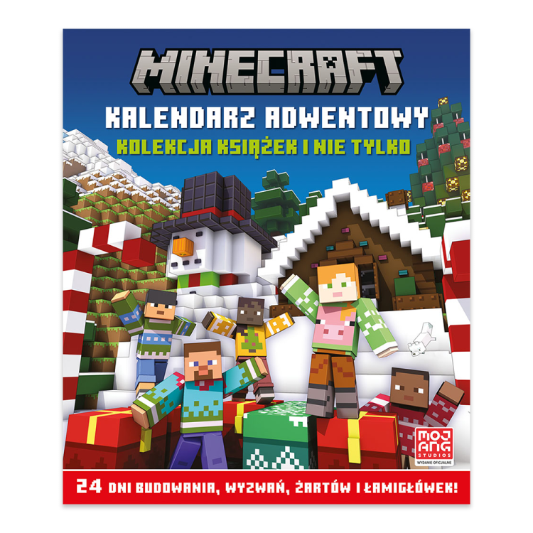 Kalendarz adwentowy. Kolekcja książek i nie tylko. Minecraft.png