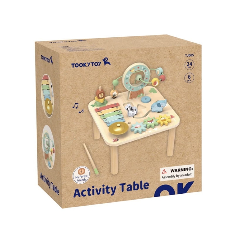 TOOKY TOY Drewniany Stolik Aktywności Cymbałki Montessori6.jpg