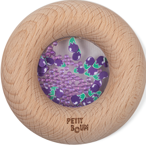 Petit Boum, Grzechotka Sensoryczna, Bakłażan2.png