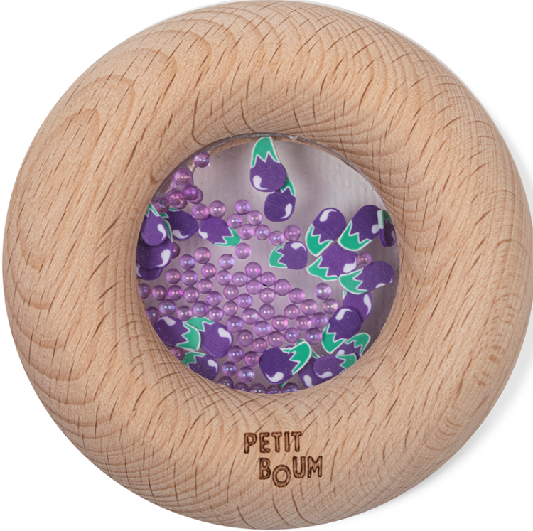 Petit Boum, Grzechotka Sensoryczna, Bakłażan2.png
