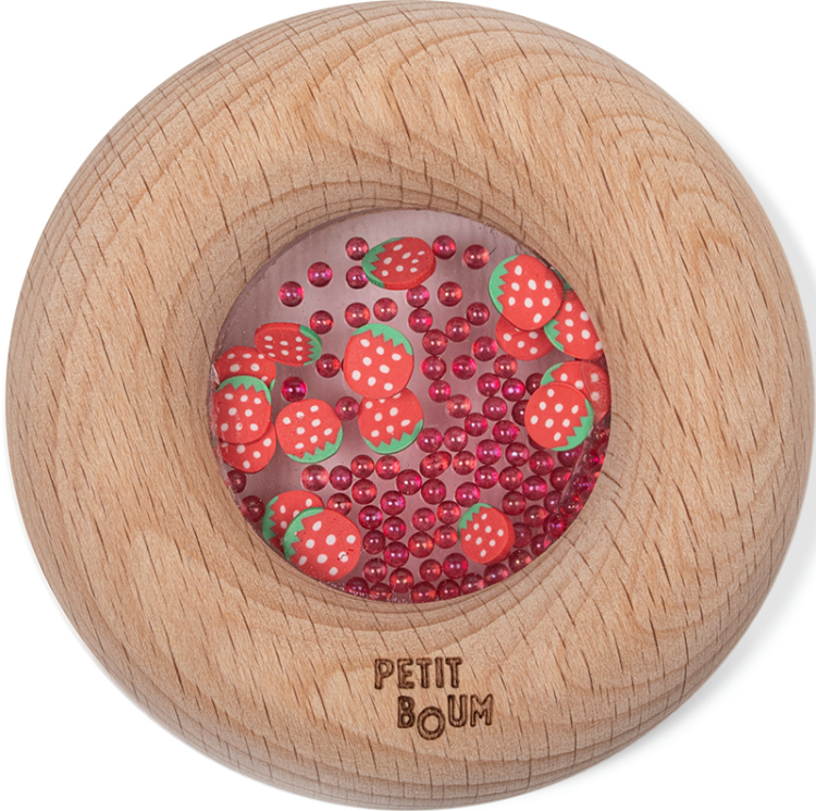 Petit Boum, Grzechotka Sensoryczna, Truskawka2.png
