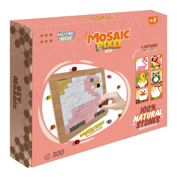 Mozaika MOSAIC PIXEL Ptaki.png