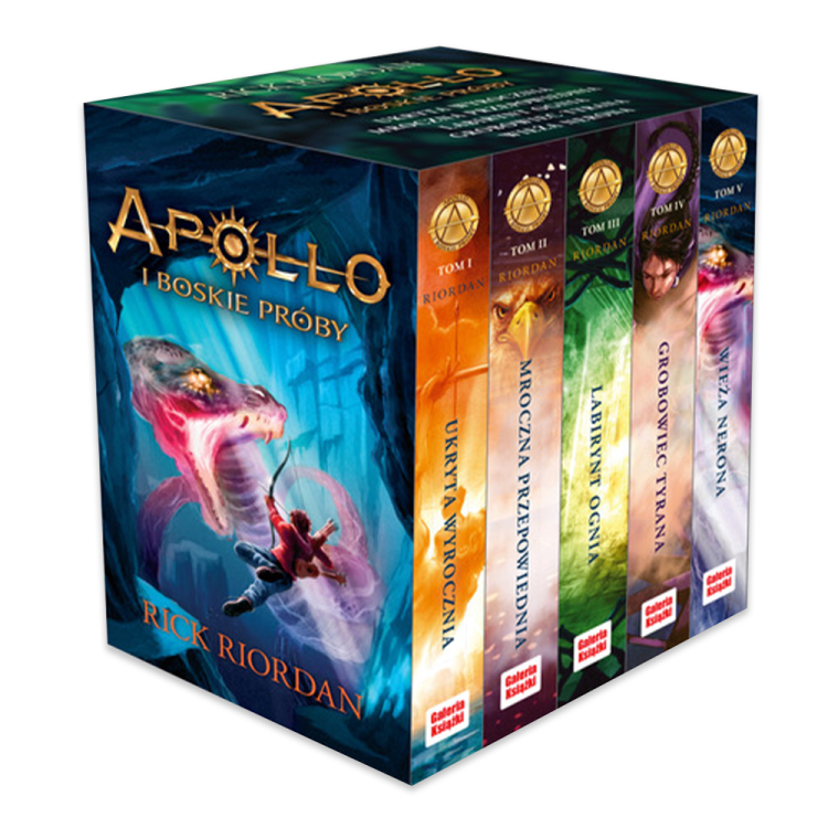 Pakiet Apollo i boskie próby. Tomy 1-5.png