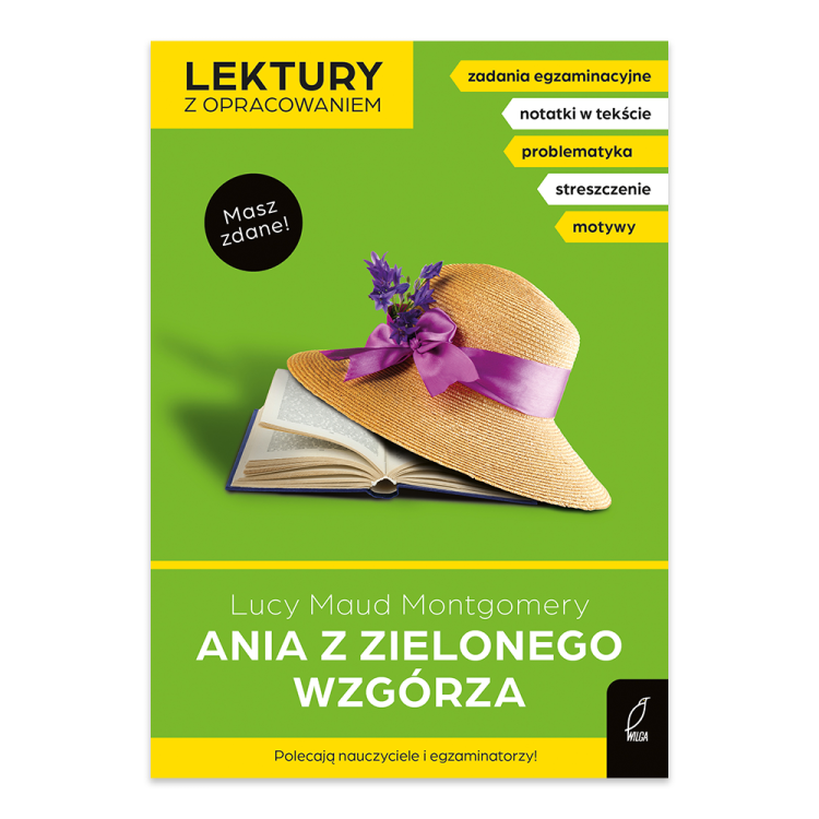 Ania z Zielonego Wzgórza. Lektury szkolne z opracowaniem.png