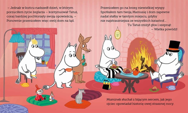 Muminek, Tatuś Muminka i wielka powódź. Muminki2.png