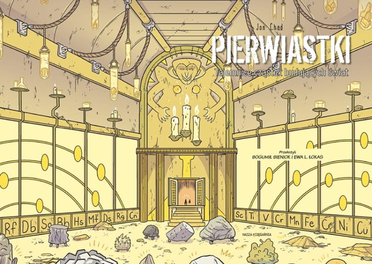 Pierwiastki. Tajemnice cząstek budujących świat. Naukomiks2.png