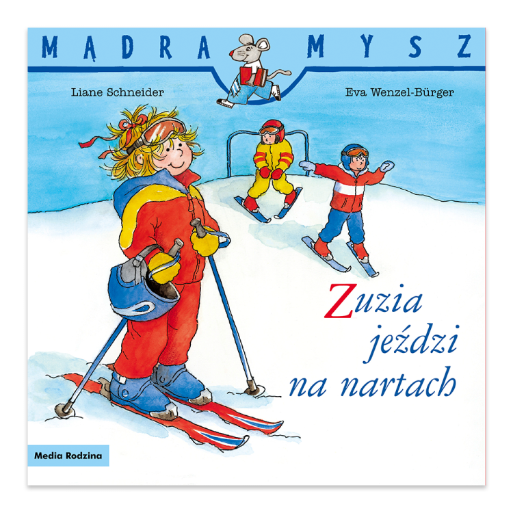 Zuzia jeździ na nartach. Mądra Mysz.png